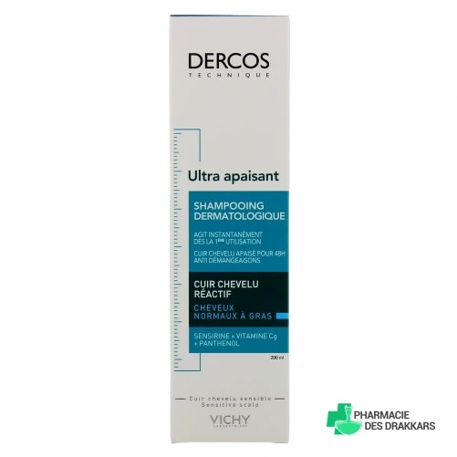 Dercos Shampooing Traitant Ultra Apaisant