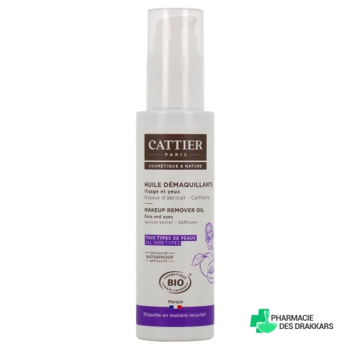 Cattier Huile Démaquillante Bio