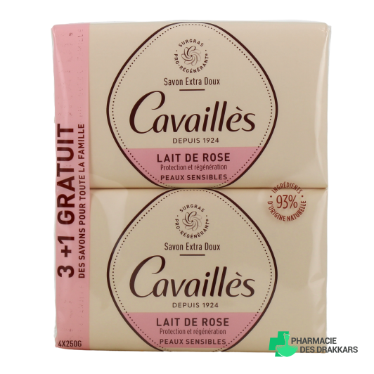 Rogé Cavaillès Savon Extra Doux Lait de Rose