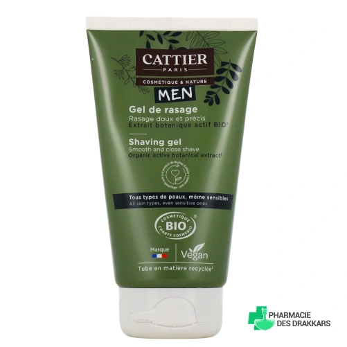Cattier Men Gel de Rasage
