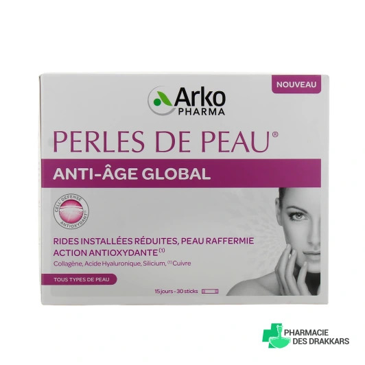 Perles de Peau Anti-âge Global
