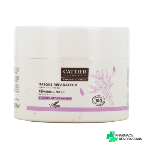 Cattier Masque Réparateur Bio Cheveux Secs