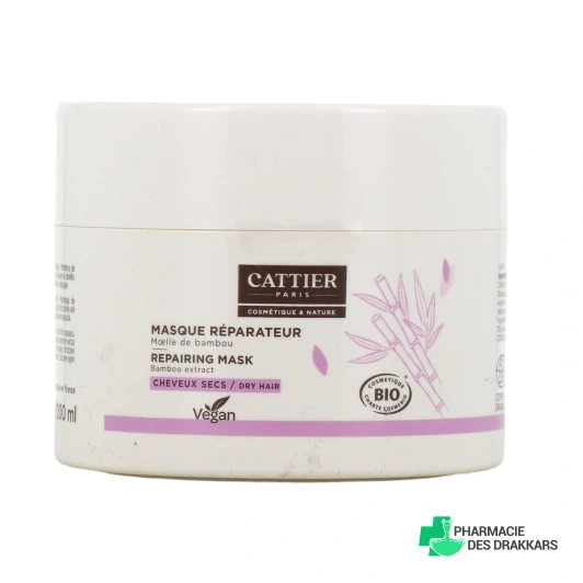 Cattier Masque Réparateur Bio Cheveux Secs
