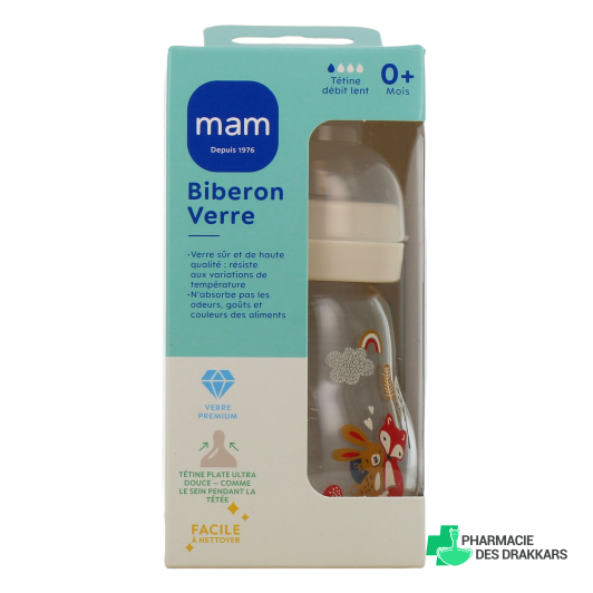 MAM Biberon Verre 1er age