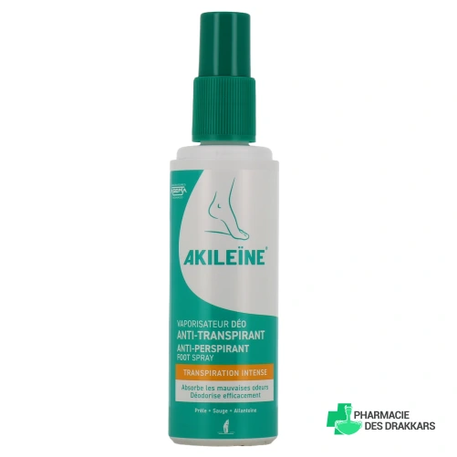 Akileïne Déodorant Actif Solution Anti-transpirante