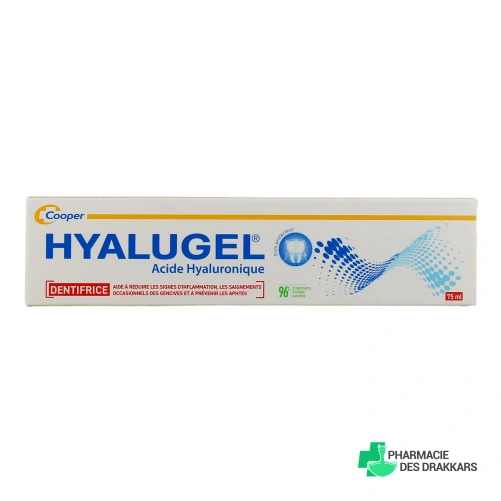 Hyalugel Dentifrice à l'Acide Hyaluronique