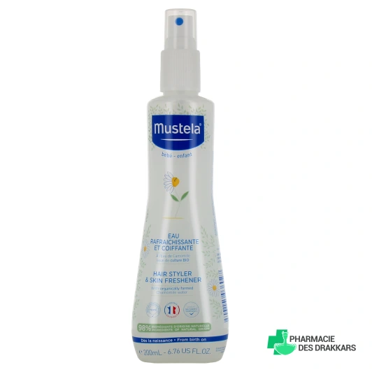 Mustela Eau rafraîchissante et coiffante