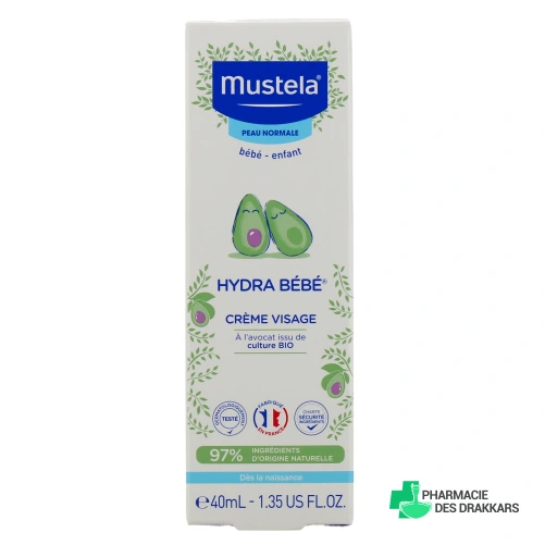 Mustela Hydra Bébé Crème visage