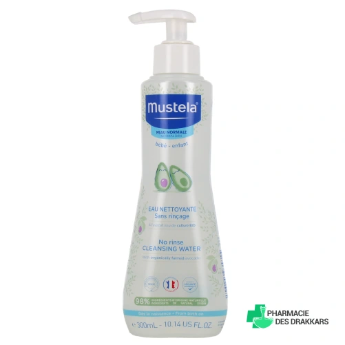 Mustela Eau nettoyante sans rinçage à l'avocat