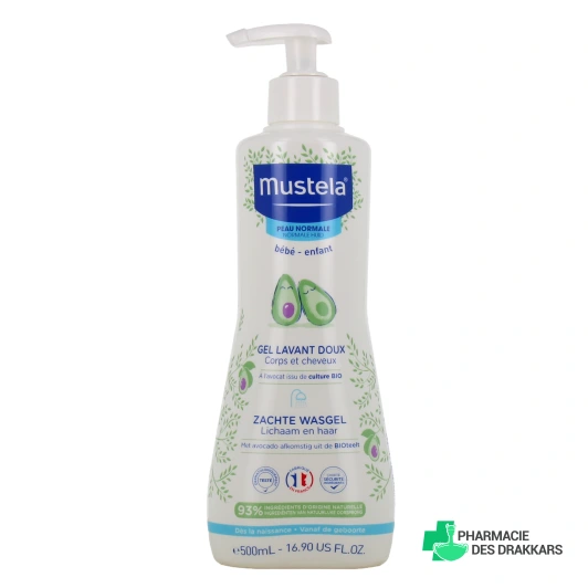 Mustela Gel lavant doux corps et cheveux