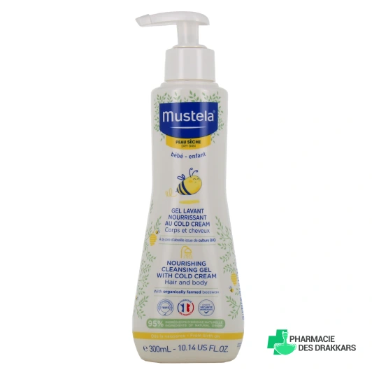 Mustela Gel lavant nourrissant au Cold Cream