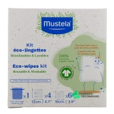 Mustela Eco-Lingettes Lavables Réutilisables - Vue 360°