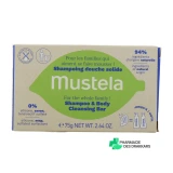 Mustela Shampoing Douche Solide - Vue 360°