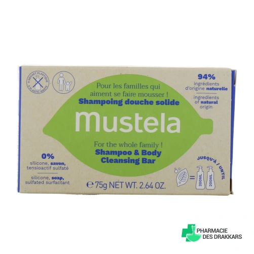 Mustela Shampoing Douche Solide