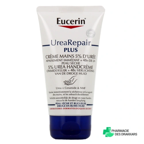 Eucerin UreaRepair Plus Crème Mains Réparatrice 5% Urée 75ml