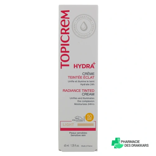 Topicrem Hydra+ Crème Teintée Eclat