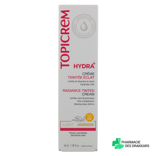 Topicrem Hydra+ Crème Teintée Eclat