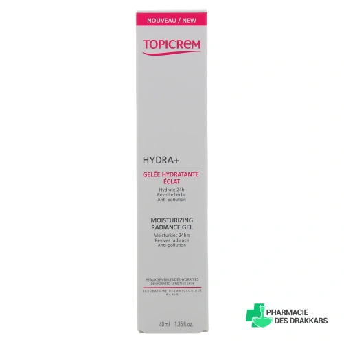 Topicrem Hydra+ Gelée Hydratante Éclat