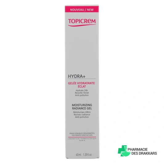 Topicrem Hydra+ Gelée Hydratante Éclat