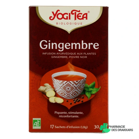Yogi Tea Tisane Ayurvédique Gingembre