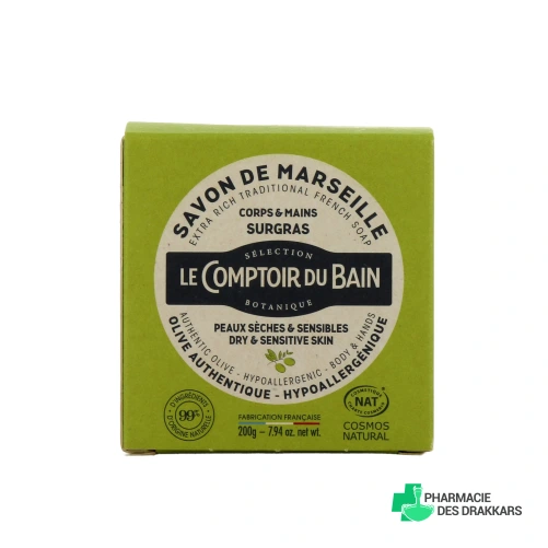 Le Comptoir du Bain Savon de Marseille Olive Authentique