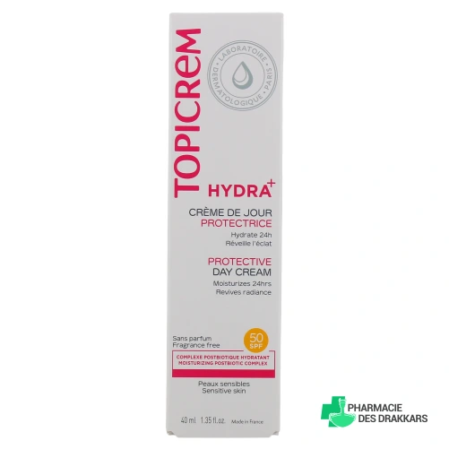 Topicrem Hydra+ Crème de Jour Protectrice SPF 50
