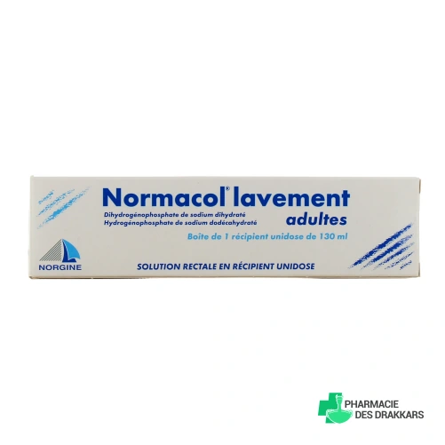Normacol Lavement Solution Rectale en récipient unidose