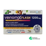 Granions Veinomix Flash 1200 mg Circulation Veineuse - Vue 360°