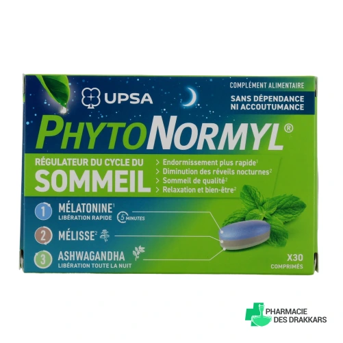 UPSA PhytoNormyl Régulateur du Cycle du Sommeil