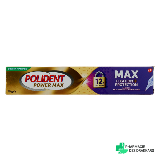 Polident Maximum Contrôle Crème Fixative