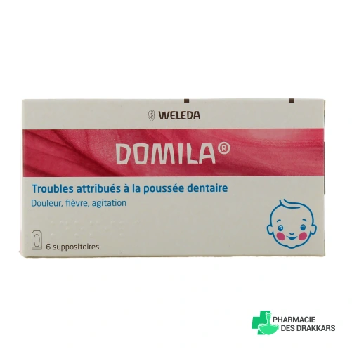 Weleda Domila Suppositoires Poussée Dentaire