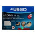 Urgo Diclofenac Emplâtres Médicamenteux 140 mg