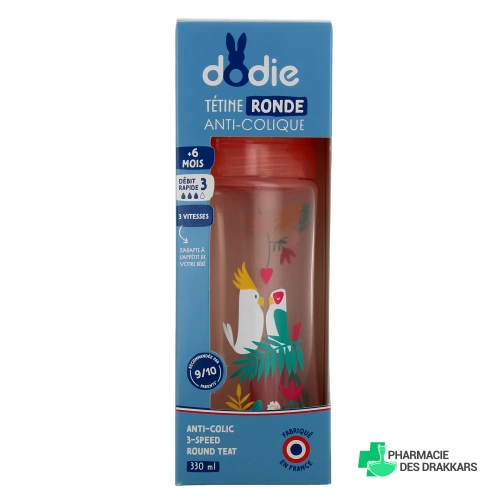 Dodie Biberon Anti-Colique Tétine Ronde