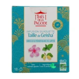 Thés de la Pagode Infusion Taille de Geisha Bio - Vue 360°