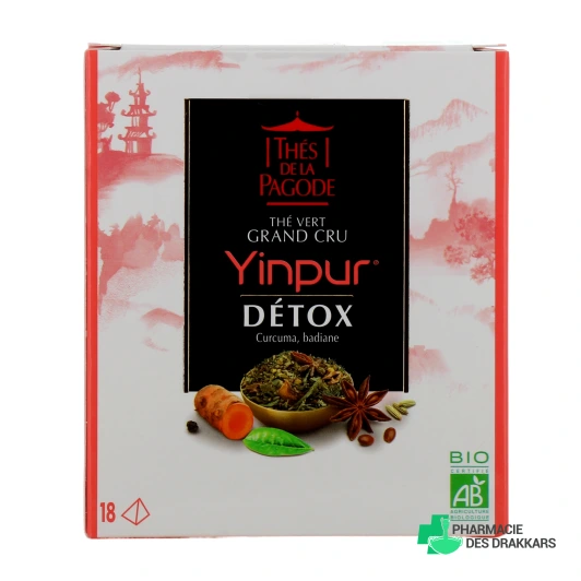 Thés de la Pagode Yinpur Détox Bio