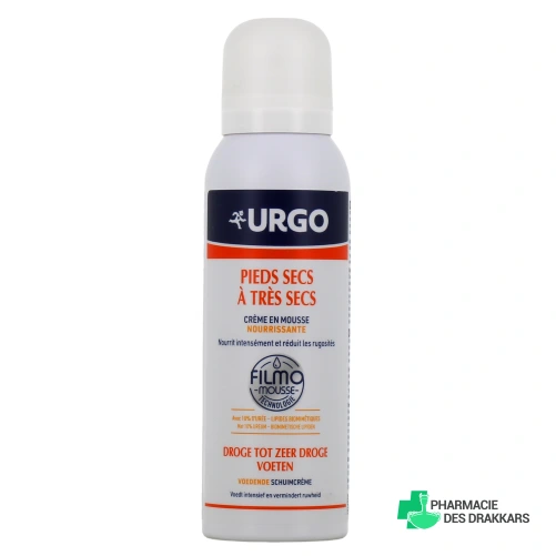 Urgo Crème Mousse Nourrissante Pieds Secs
