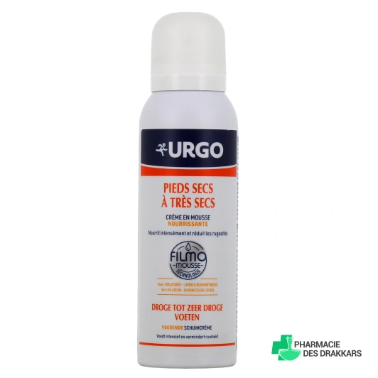 Urgo Crème Mousse Nourrissante Pieds Secs