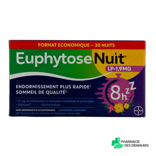 Euphytose Nuit LP 1,9mg