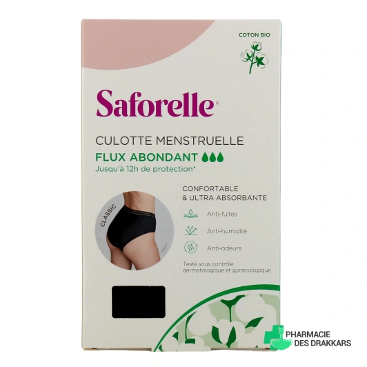 Saforelle Culotte de règles ultra-absorbante