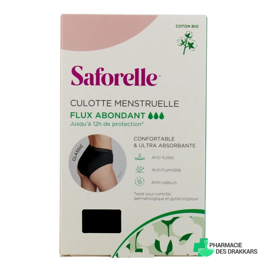 Saforelle Culotte de règles ultra-absorbante