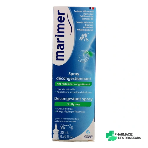 Marimer Spray Décongestionnant Nez Fortement Congestionné