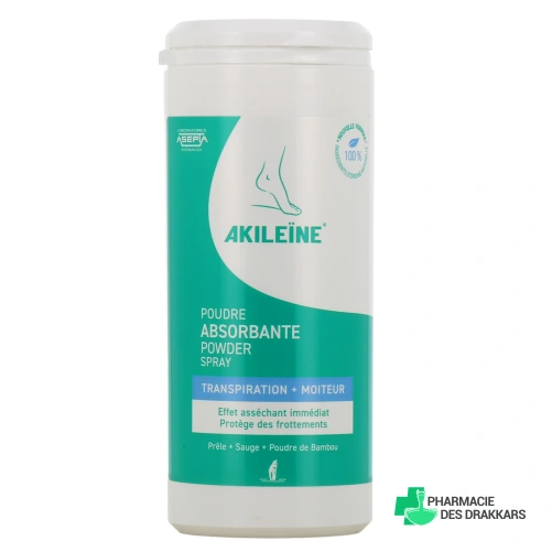 Akileïne Poudre Absorbante Transpiration des Pieds