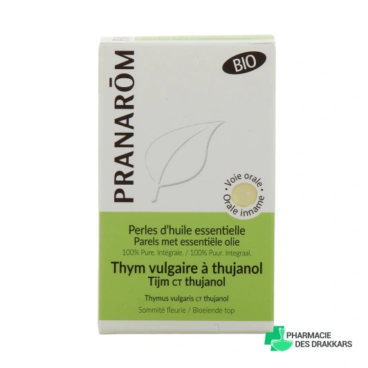 Pranarom Perles d'Huile Essentielle Thym à Thujanol