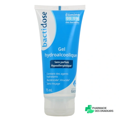 Bactidose Gel Hydroalcoolique Hygiène Mains