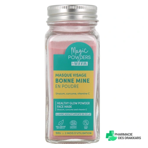 Waam Magic Powders Masque Visage Bonne Mine
