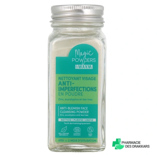 Waam Magic Powders Nettoyant Visage Anti-Imperfections