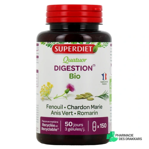 Super Diet Quatuor Digestion Bio