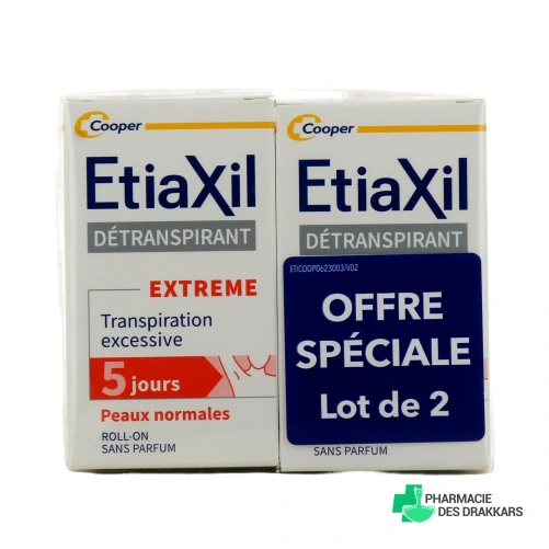 Etiaxil Extrême Détranspirant