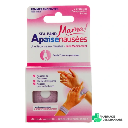 Sea Band Apaise Nausées Bracelets d'Acupression