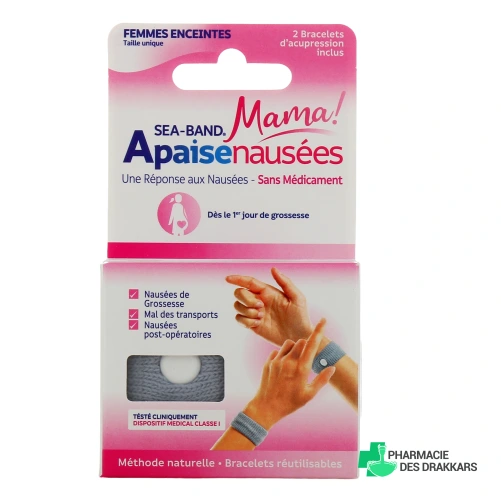 Sea Band Apaise Nausées Bracelets d'Acupression